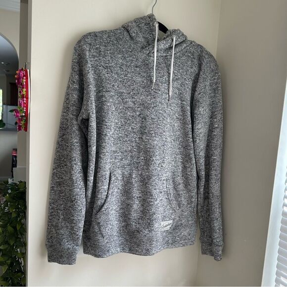 Quicksilver gray and white space dye sweatshirt - Picture 6 of 7